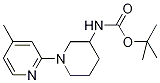 (4'-Methyl-3,4,5,6-tetrahydro-2H-[1,2']bipyridinyl-3-yl)-carbaMic acid tert-butyl ester, 98+% C16H25N3O2, 分子量 291.39 CAS#: 939986-32-0