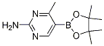 4-Methyl-5-(4,4,5,5-tetramethyl-1,3,2-dioxaborolan-2-yl)pyrimidin-2-amine CAS#: 944401-55-2