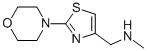 4-[(Methylamino)methyl]-2-morpholin-4-yl-1,3-thiazole CAS#: 915707-64-1