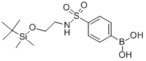 4-{N-[2-(TERT-BUTYLDIMETHYLSILYLOXY)ETHYL]SULPHAMOYL}BENZENEBORONIC ACID 96 CAS#: 913835-53-7