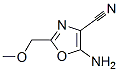 4-Oxazolecarbonitrile, 5-amino-2-(methoxymethyl)- CAS#: 908815-51-0