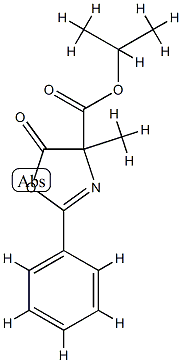 4-Oxazolecarboxylic acid, 4,5-dihydro-4-methyl-5-oxo-2-phenyl-, 1-methylethyl ester CAS#: 910547-95-4