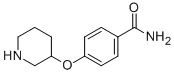 4-(PIPERIDIN-3-YLOXY)-BENZAMIDE CAS#: 912761-79-6