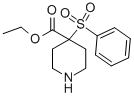 4-PIPERIDINECARBOXYLIC ACID, 4-(PHENYLSULFONYL)-, ETHYL ESTER CAS#: 948553-90-0