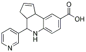 4-PYRIDIN-3-YL-3A,4,5,9B-TETRAHYDRO-3H-CYCLOPENTA[C]QUINOLINE-8-CARBOXYLIC ACID CAS#: 950187-45-8
