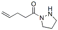 4-Penten-1-one, 1-(1-pyrazolidinyl)- CAS#: 900189-00-6