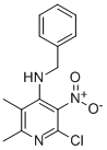 4-Pyridinamine,2-chloro-5,6-dimethyl-3-nitro-N-(phenylmethyl)- CAS#: 947146-42-1