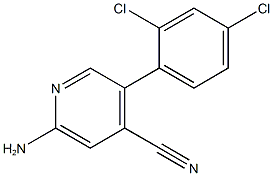 4-Pyridinecarbonitrile, 2-amino-5-(2,4-dichlorophenyl)- CAS#: 952206-43-8
