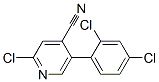 4-Pyridinecarbonitrile, 2-chloro-5-(2,4-dichlorophenyl)- CAS#: 952206-44-9