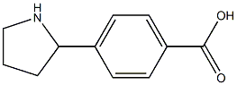 4-Pyrrolidin-2-yl-benzoic acid CAS#: 937685-45-5