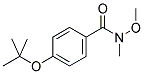 4-TERT-BUTOXY-N-METHOXY-N-METHYLBENZAMIDE CAS#: 916791-35-0