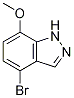 4-broMo-7-Methoxy-1H-indazole CAS#: 938062-01-2