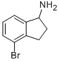 4-bromo-2,3-dihydro-1H-inden-1-amine CAS#: 903557-28-8