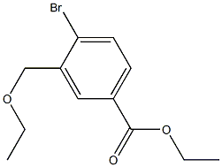 4-bromo-3-ethoxymethyl-benzoic acid ethyl ester CAS#: 948349-66-4