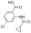 4-chloro-2-[(cyclopropylcarbonyl)amino]benzoic acid CAS#: 926242-52-6