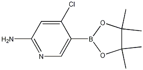 4-chloro-5-(4,4,5,5-tetramethyl-1,3,2-dioxaborolan-2-yl)pyridin-2-amine CAS#: 944401-60-9