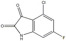 4-chloro-6-fluoroindoline-2,3-dione CAS#: 940054-45-5