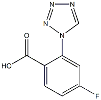 4-fluoro-2-(1H-tetraazol-1-yl)benzoic acid CAS#: 951626-72-5