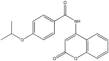 4-isopropoxy-N-(2-oxo-2H-chromen-4-yl)benzamide CAS#: 954347-58-1