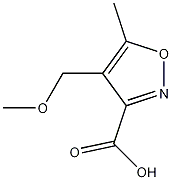 4-(methoxymethyl)-5-methylisoxazole-3-carboxylic acid CAS#: 934156-84-0