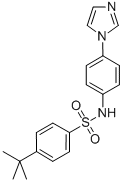 [4-t-Butylphenyl]-N-(4-imidazol-1-yl  phenyl)sulfonamide,  Benzenesulfonamide,  4-(1,1-dimethylethyl)-N-[4-(1H-imidazol-1-yl)phenyl]- CAS#: 945526-43-2