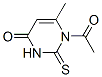 4(1H)-Pyrimidinone, 1-acetyl-2,3-dihydro-6-methyl-2-thioxo- CAS#: 947023-03-2