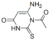 4(1H)-Pyrimidinone, 1-acetyl-6-amino-2,3-dihydro-2-thioxo- CAS#: 947881-18-7