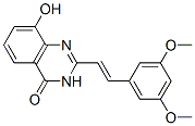 4(3H)-Quinazolinone,  2-[(1E)-2-(3,5-dimethoxyphenyl)ethenyl]-8-hydroxy- CAS#: 922189-23-9