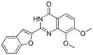 4(3H)-Quinazolinone,  2-(2-benzofuranyl)-7,8-dimethoxy- CAS#: 952737-78-9