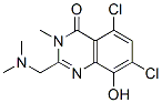 4(3H)-Quinazolinone,  5,7-dichloro-2-[(dimethylamino)methyl]-8-hydroxy-3-methyl- CAS#: 953843-85-1