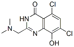 4(3H)-Quinazolinone,  5,7-dichloro-2-[(dimethylamino)methyl]-8-hydroxy- CAS#: 953843-80-6