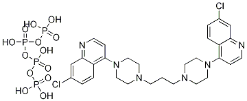 4,4'-(1,3-Propanediyldi-4,1-piperazinediyl)bis[7-chloroquinoline] Tetraphosphate CAS#: 911061-10-4