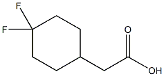 (4,4-DIFLUOROCYCLOHEXYL)ACETIC ACID CAS#: 915030-40-9