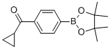 4,4,5,5-Tetramethyl-2-(4-cyclopropylcarbonylphenyl)-[1,3,2]dioxaborolane CAS#: 915402-05-0