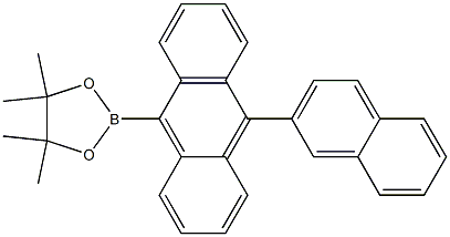 4,4,5,5-tetraMethyl-2-[10-(2-phthalenyl)-9-anthracenyl]-1,3,2-Dioxaborolane CAS#: 922518-84-1