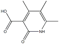 4,5,6-trimethyl-2-oxo-1,2-dihydro-3-pyridinecarboxylic acid(SALTDATA: FREE) CAS#: 98996-38-4