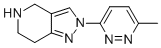 4,5,6,7-TETRAHYDRO-2-(6-METHYL-3-PYRIDAZINYL)-2H-PYRAZOLO[4,3-C]PYRIDINE CAS#: 949962-95-2