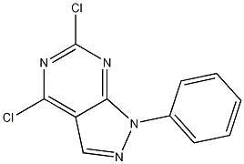 4,6-dichloro-1-phenyl-1H-pyrazolo[3,4-d]pyrimidine CAS#: 99971-84-3