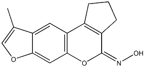 (4E)-N-hydroxy-9-methyl-2,3-dihydrocyclopenta[c]furo[3,2-g]chromen-4(1H)-imine CAS#: 951944-95-9