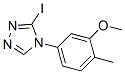 4H-1,2,4-Triazole, 3-iodo-4-(3-methoxy-4-methylphenyl)- CAS#: 944642-14-2