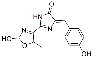 4H-Imidazol-4-one,  2-(2,5-dihydro-2-hydroxy-5-methyl-4-oxazolyl)-3,5-dihydro-5-[(4-hydroxyphenyl)methylene]- CAS#: 955377-83-0