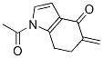 4H-Indol-4-one, 1-acetyl-1,5,6,7-tetrahydro-5-methylene- CAS#: 952428-39-6