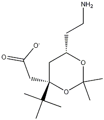(4S,cis)-1,1-Dimethylethyl-6-aminoethyl-2,2-dimethyl-1,3-dioxane-4-acetate CAS#: 947586-93-8