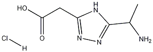 [5-(1-Amino-ethyl)-4H-[1,2,4]triazol-3-yl]-acetic acidhydrochloride CAS#: 951625-86-8