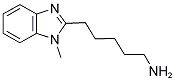 5-(1-METHYL-1H-BENZOIMIDAZOL-2-YL)-PENTYLAMINE CAS#: 99206-44-7