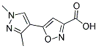 5-(1,3-DIMETHYL-1H-PYRAZOL-4-YL)-ISOXAZOLE-3-CARBOXYLIC ACID CAS#: 956369-25-8