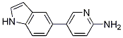 5-(1H-indol-5-yl)-pyridin-2-ylamine CAS#: 902745-52-2