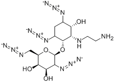 5-[(2-AMINOETHYL)AMINO]-1,3-DIAZIDO-1,2,3,5-TETRADEOXY-4-O-(2,6-DIAZIDO-2,6-DIDEOXY-D-GLUCOPYRANOSYL)-D-MYO-INOSITOL CAS#: 948916-23-2