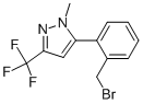 5-[2-(BROMOMETHYL)PHENYL]-1-METHYL-3-(TRIFLUOROMETHYL)-1H-PYRAZOLE CAS#: 941716-87-6