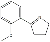 5-(2-METHOXY-PHENYL)-3,4-DIHYDRO-2H-PYRROLE CAS#: 98464-65-4